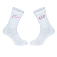 Unisex Socken It`s a Girl! Schriftzug Baumwolle
