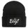 Beanie It`s a Boy! Schriftzug Black Mütze