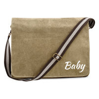 Umhängetasche Baby Schriftzug 14 Liter