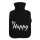 Wärmflasche Be Happy Schriftzug