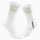Socken Be Happy Schriftzug Größe 37/46 White Motiv Tennissocken
