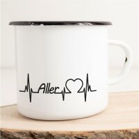 Emaille Tasse Aller Vintage 300ml