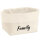 Organizer Family Schriftzug Aufbewahrungskorb