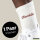 Socken Chocoholic Schriftzug Größe 37/46 White Motiv Tennissocken