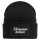 Beanie Blutgruppe Arabica Schriftzug Black Mütze