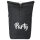 Kurierrucksack Party Schriftzug 30-44 Liter Black Melange