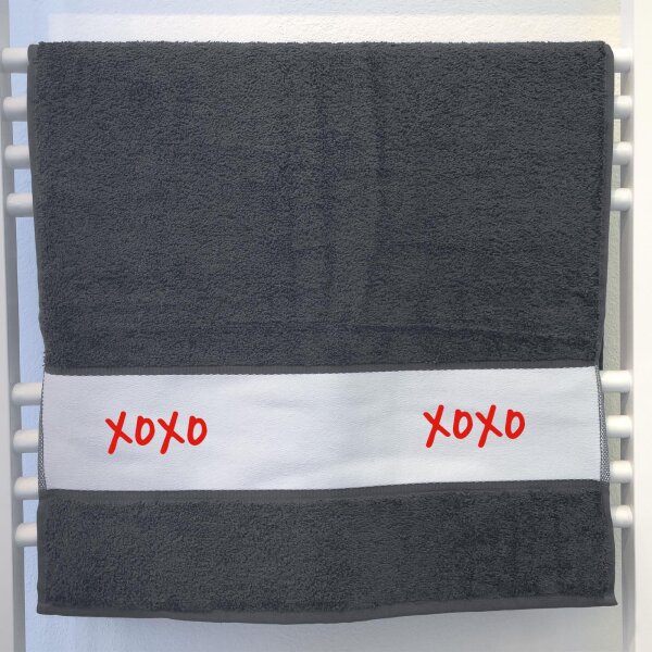 Handtuch XOXO Kuss 50x100cm