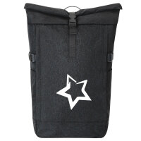 Kurierrucksack Stern Star 30-44 Liter Black Melange