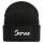 Beanie Servus Schriftzug Black Mütze