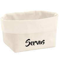 Organizer Servus Schriftzug Aufbewahrungskorb