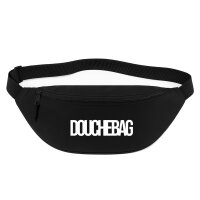 Bauchtasche Douchebag Schriftzug 2,5 Liter Black...