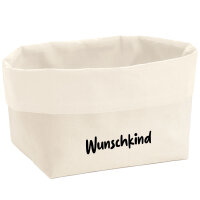 Organizer Wunschkind Schriftzug Aufbewahrungskorb