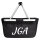 Einkaufskorb faltbar JGA Junggesellenabschied 20 Liter Tragekorb Black