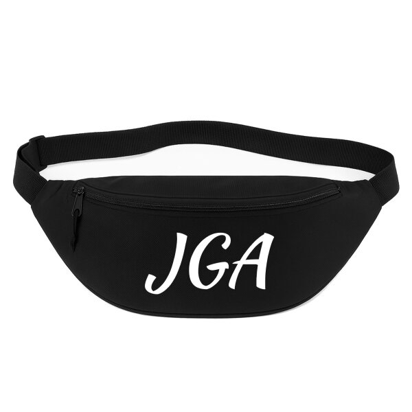 Bauchtasche JGA Junggesellenabschied 2,5 Liter Black Crossbody Bag