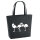 Filzshopper Flamingos Silhouette 22 Liter Filztasche