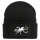 Beanie Oktopus Silhouette Black Mütze