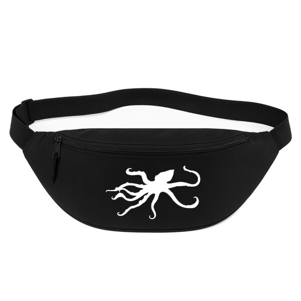 Bauchtasche Oktopus Silhouette 2,5 Liter Black Crossbody Bag