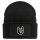 Beanie Pommesgabel Hand Black Mütze