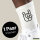 Socken Pommesgabel Hand Größe 37/46 White Motiv Tennissocken