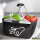 Einkaufskorb faltbar Reingeguckt Hand 20 Liter Tragekorb Black