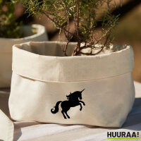 Organizer Einhorn Silhouette Aufbewahrungskorb