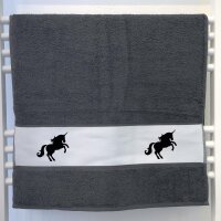 Handtuch Einhorn Silhouette 50x100cm