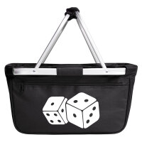 Einkaufskorb faltbar Würfel Dice 20 Liter Tragekorb...