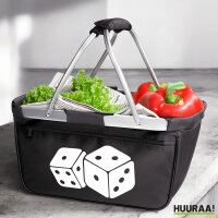 Einkaufskorb faltbar Würfel Dice 20 Liter Tragekorb...