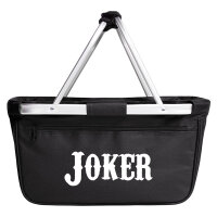 Einkaufskorb faltbar Joker Schriftzug 20 Liter Tragekorb...