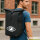 Kurierrucksack Auge Eye 30-44 Liter Black Melange