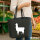 Filzshopper Lama Silhouette 22 Liter Filztasche