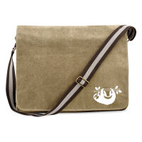 Umhängetasche Faultier Silhouette 14 Liter