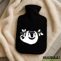 Wärmflasche Faultier Silhouette