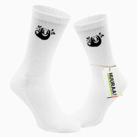 Socken Faultier Silhouette Größe 37/46 White...