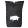 Kurierrucksack Schwein Silhouette 30-44 Liter Black Melange