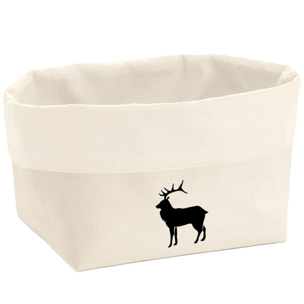 Organizer Hirsch Silhouette Aufbewahrungskorb
