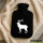 Wärmflasche Hirsch Silhouette