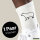 Socken Capybara Silhouette Größe 37/46 White Motiv Tennissocken