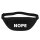 Bauchtasche Nope Schriftzug 2,5 Liter Black Crossbody Bag