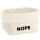 Organizer Nope Schriftzug Aufbewahrungskorb