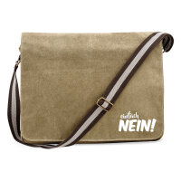 Umhängetasche Einfach Nein Schriftzug 14 Liter