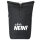 Kurierrucksack Einfach Nein Schriftzug 30-44 Liter Black Melange
