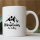 Kaffeetasse The Mountains are calling Weiß 330ml