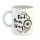 Kaffeetasse Find your way Kompass Weiß 330ml