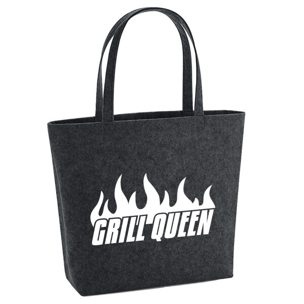 Filzshopper Grill Queen Flammen, 22 Liter