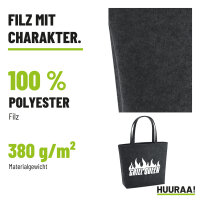 Filzshopper Grill Queen Flammen, 22 Liter