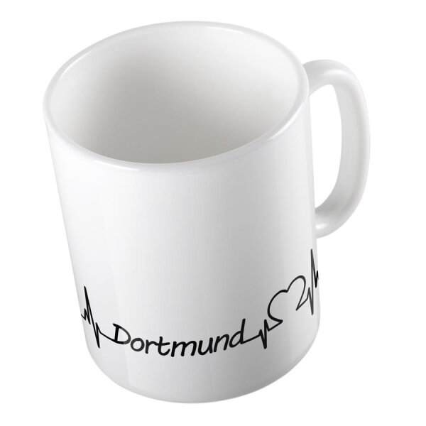 Kaffeetasse Dortmund Weiß 330ml