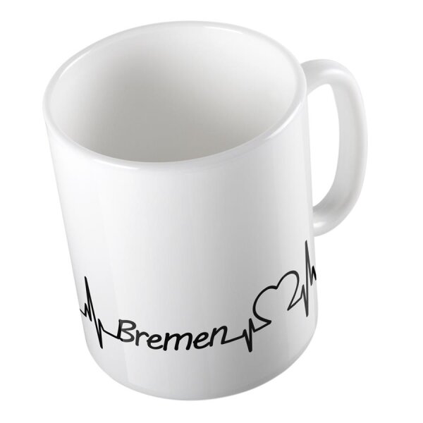 Kaffeetasse Bremen Weiß 330ml