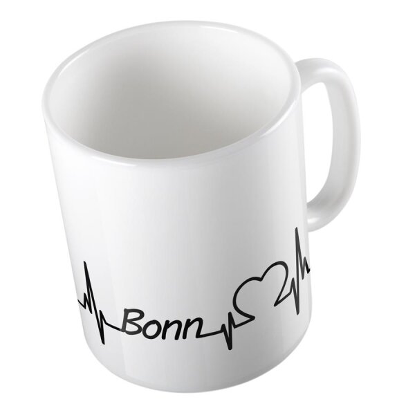 Kaffeetasse Bonn Weiß 330ml