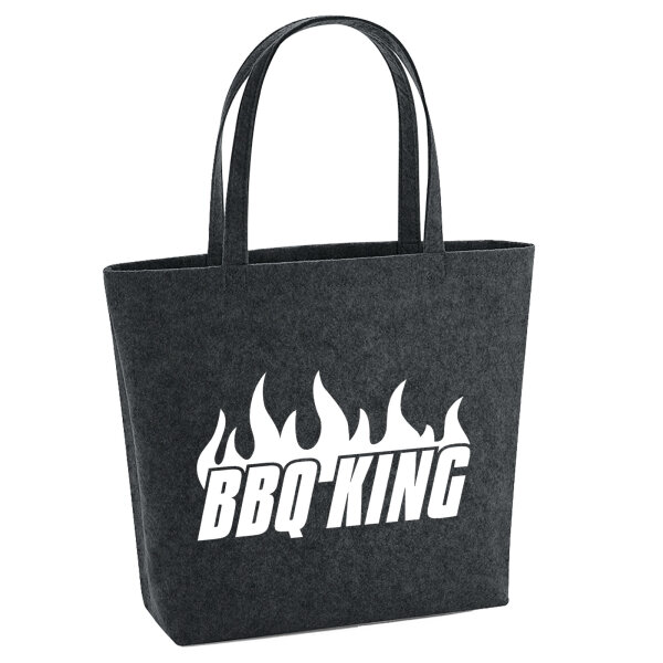 Filzshopper BBQ King Flammen 22 Liter Filztasche